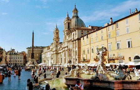 Piazza Navona en Roma