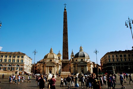 Piazza del Popolo en Romo