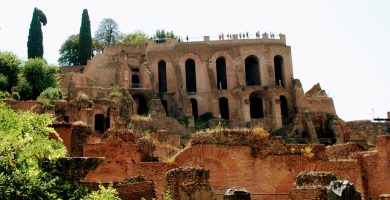 El balcón del Palatino, en la colina del Palatino