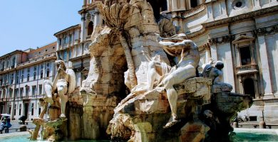 Las fuentes más bonitas de Roma