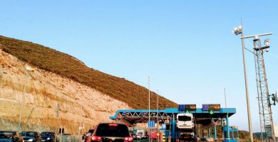 Frontera de Neum entre Croacia y Bosnia-Herzegovina