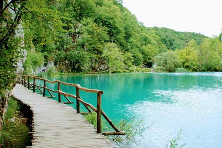 Los lagos inferiores de Plitvice