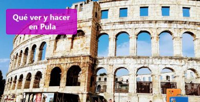 Pula, guía de viaje en Istria (Croacia)