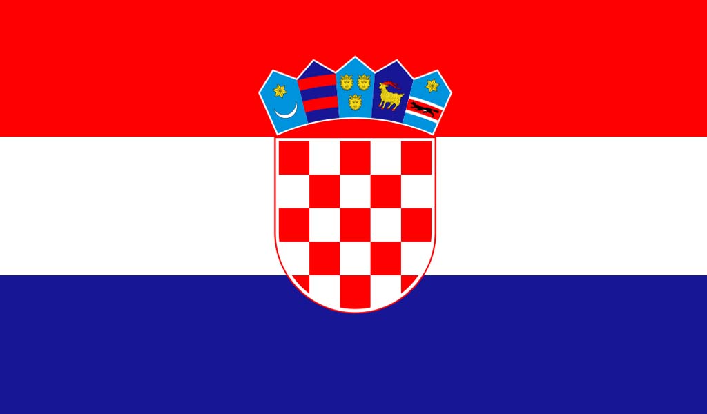 Bandera de Croacia